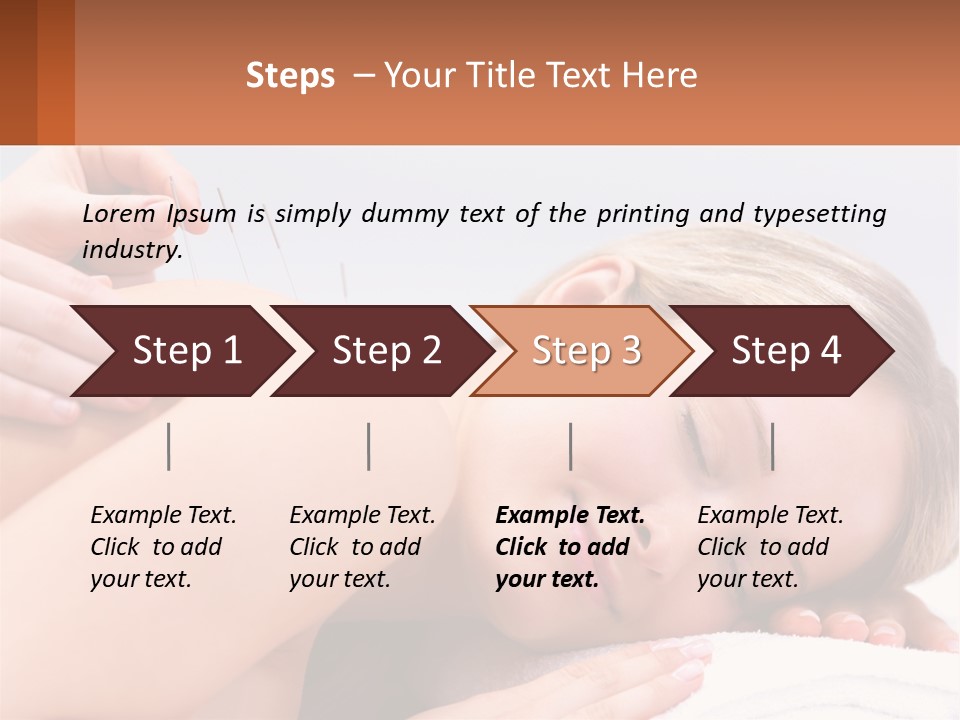 Banner Seamless Candle PowerPoint Template