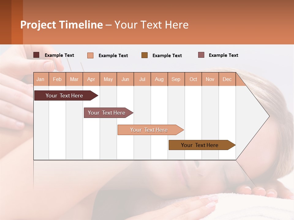 Banner Seamless Candle PowerPoint Template