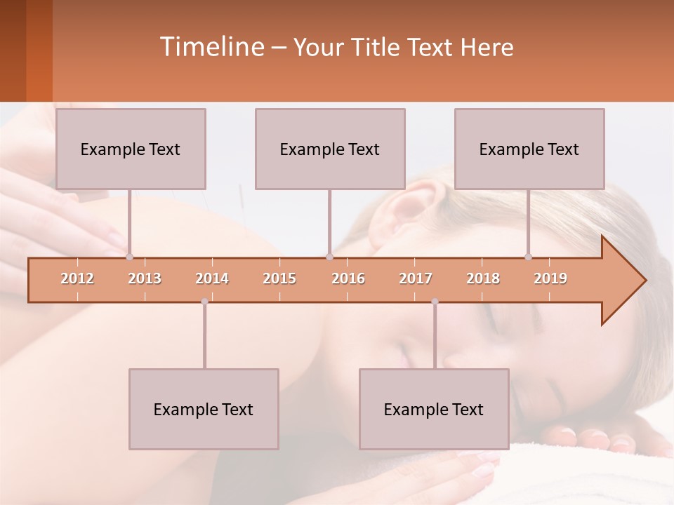 Banner Seamless Candle PowerPoint Template