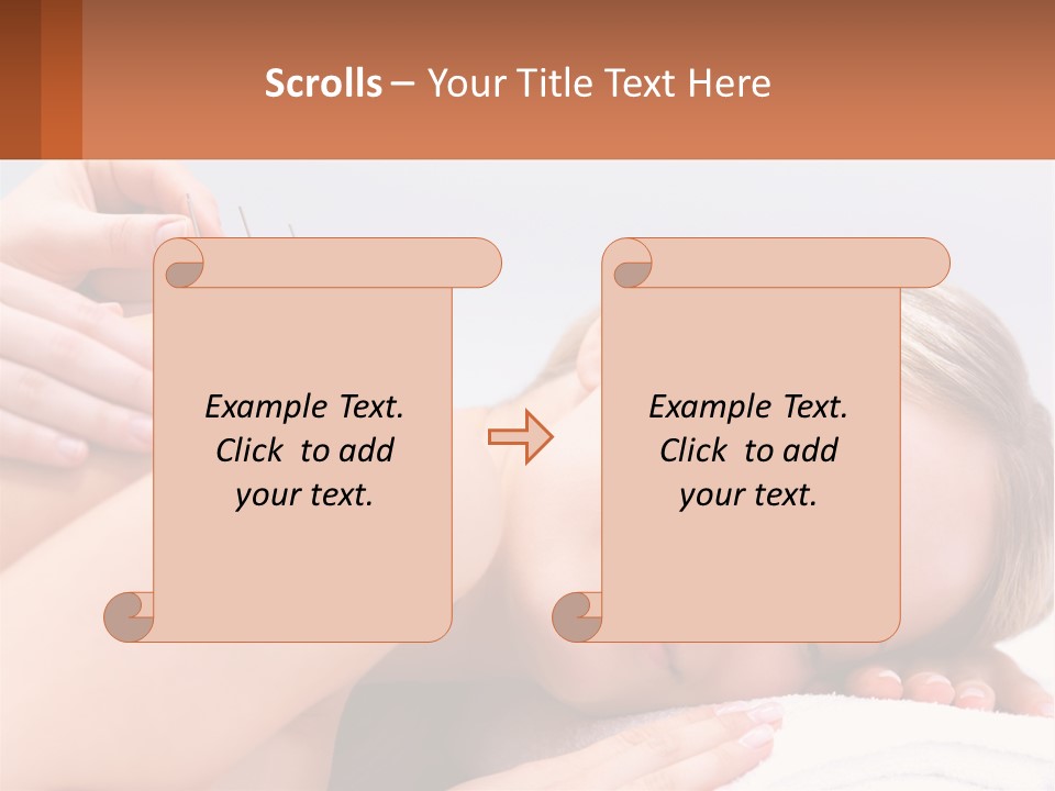 Banner Seamless Candle PowerPoint Template