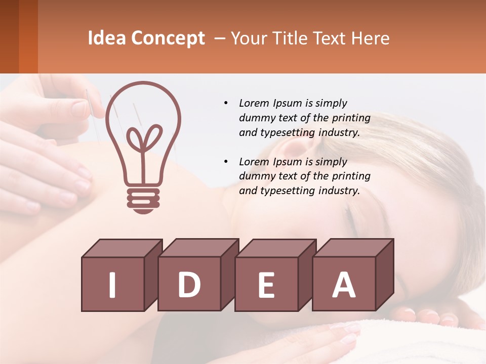 Banner Seamless Candle PowerPoint Template