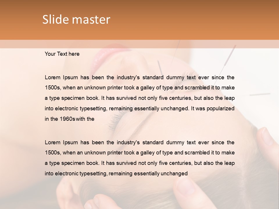 Postage Flag Cake PowerPoint Template