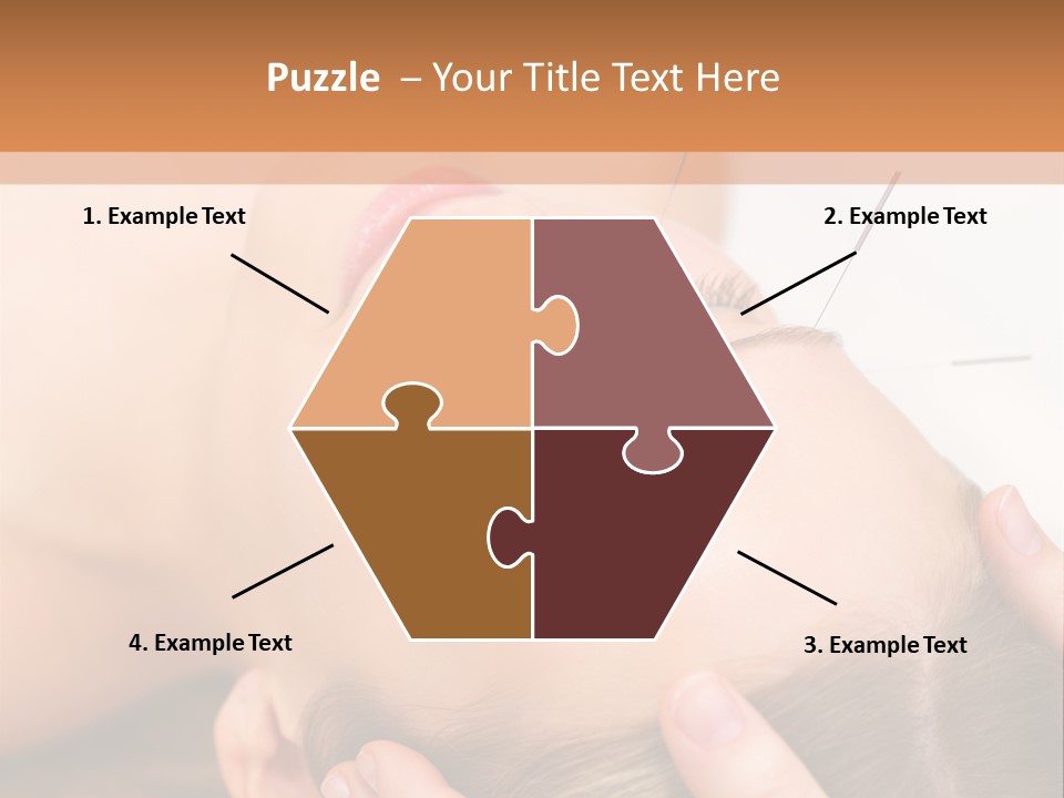 Postage Flag Cake PowerPoint Template