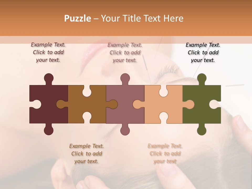 Postage Flag Cake PowerPoint Template