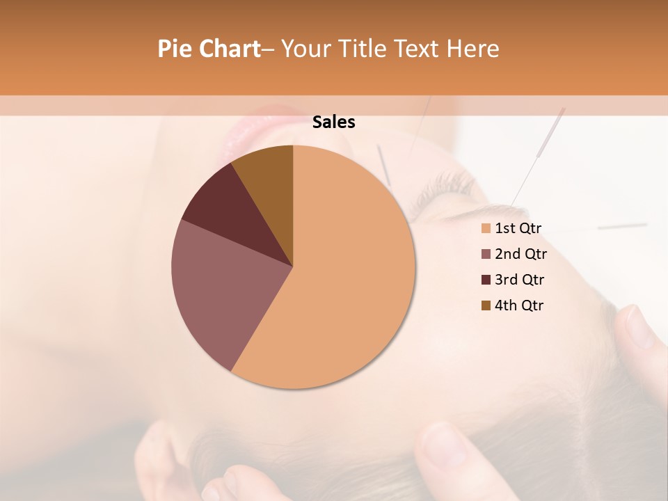 Postage Flag Cake PowerPoint Template