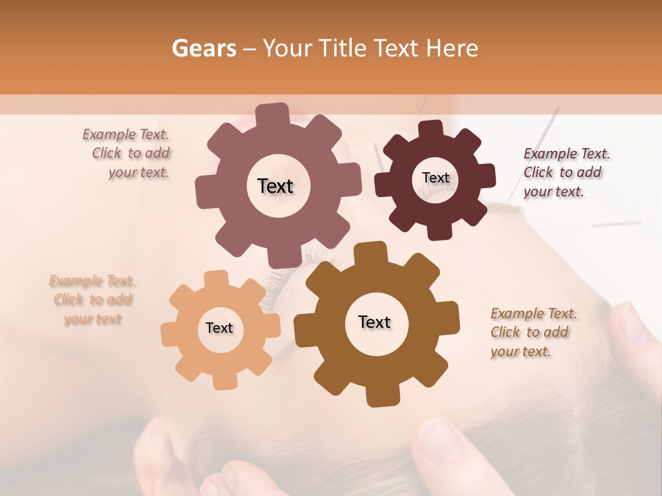 Postage Flag Cake PowerPoint Template