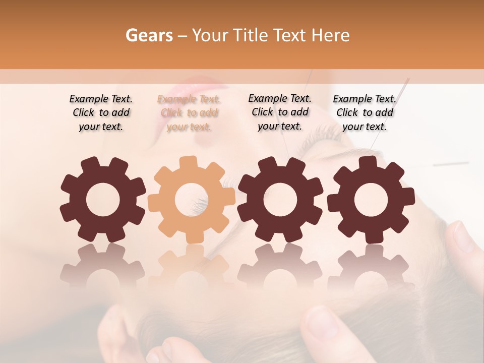 Postage Flag Cake PowerPoint Template