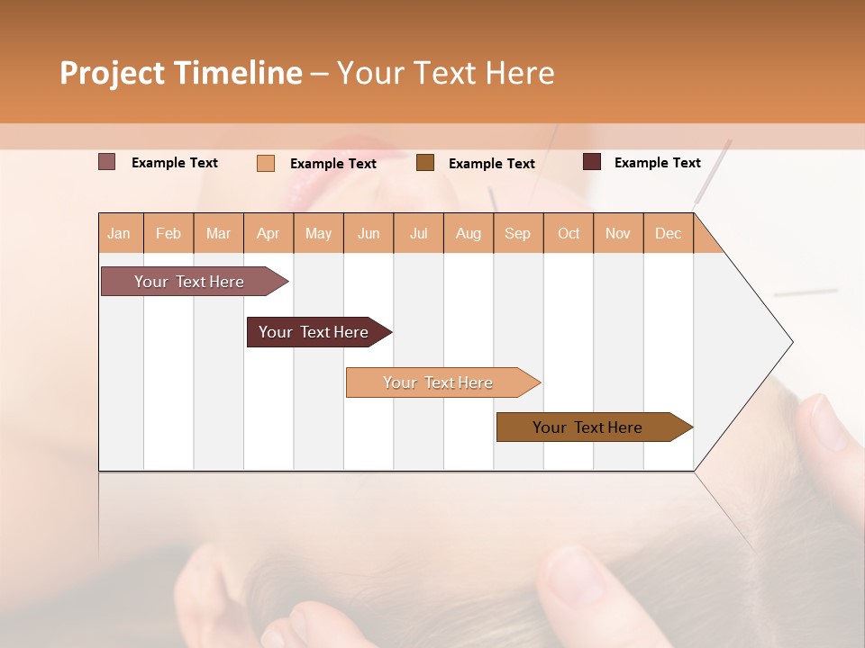 Postage Flag Cake PowerPoint Template
