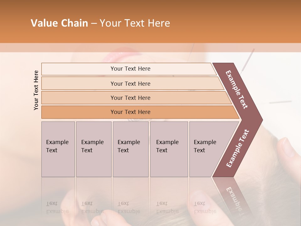 Postage Flag Cake PowerPoint Template