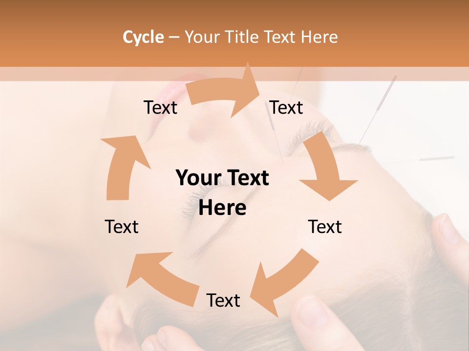 Postage Flag Cake PowerPoint Template