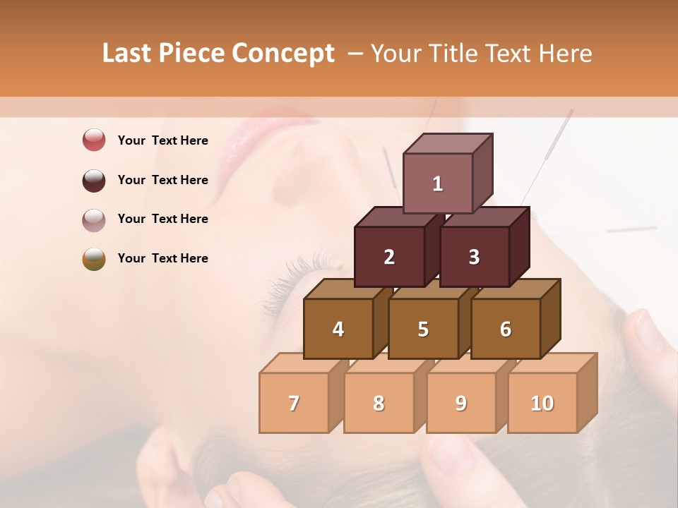 Postage Flag Cake PowerPoint Template