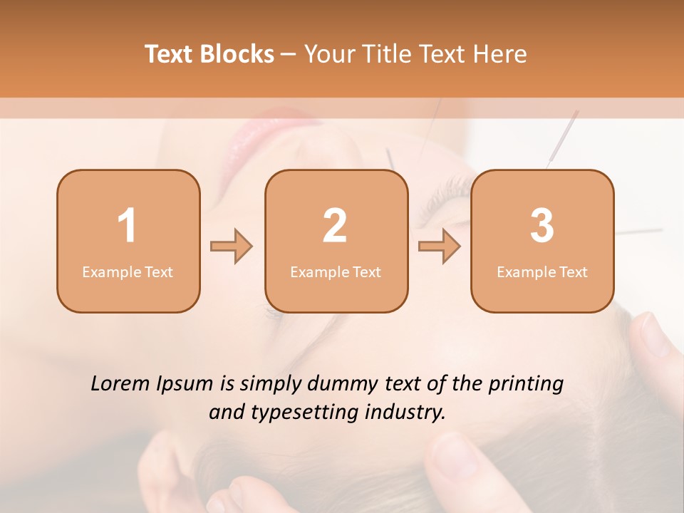 Postage Flag Cake PowerPoint Template