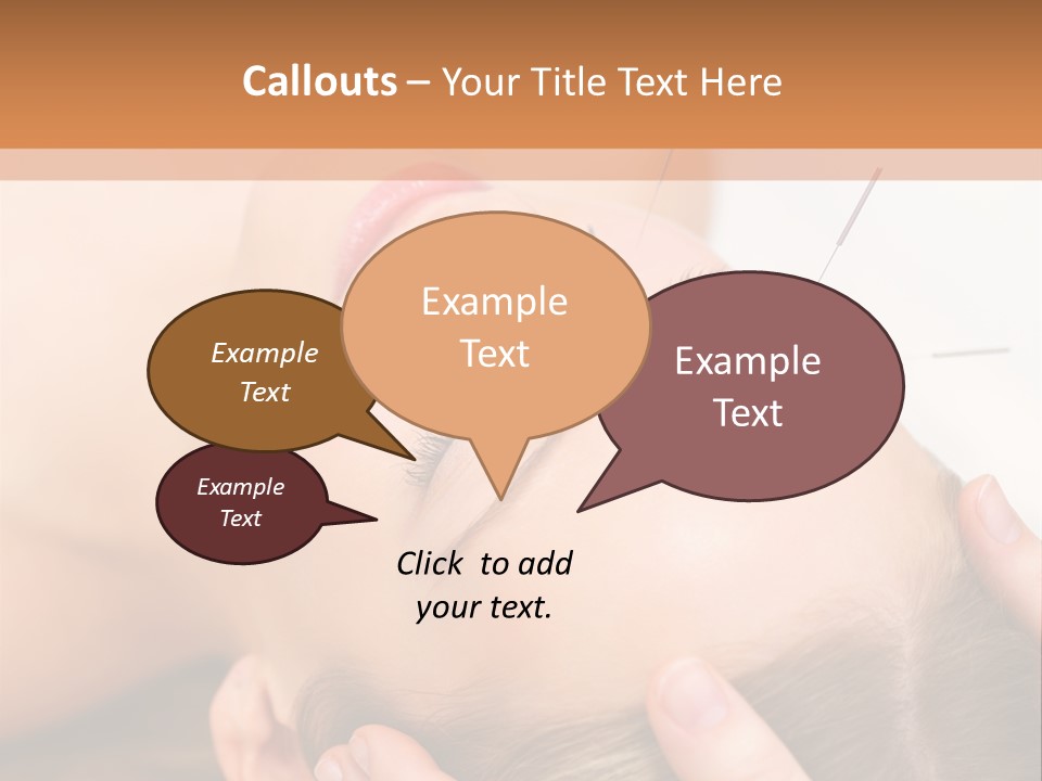 Postage Flag Cake PowerPoint Template