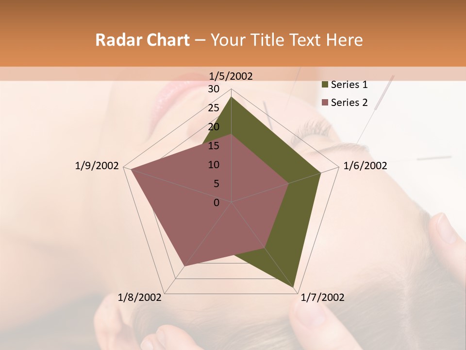 Postage Flag Cake PowerPoint Template