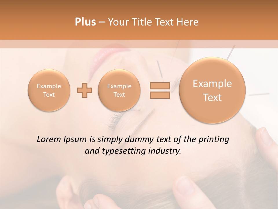 Postage Flag Cake PowerPoint Template