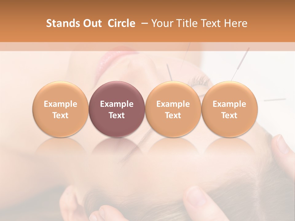 Postage Flag Cake PowerPoint Template