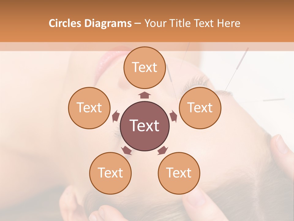 Postage Flag Cake PowerPoint Template