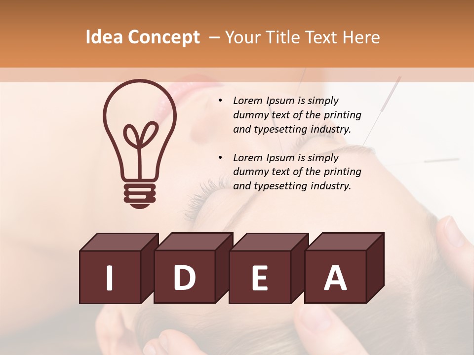 Postage Flag Cake PowerPoint Template