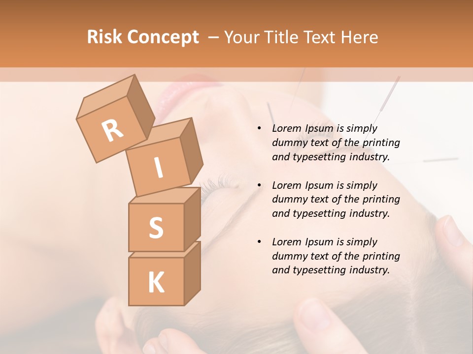 Postage Flag Cake PowerPoint Template