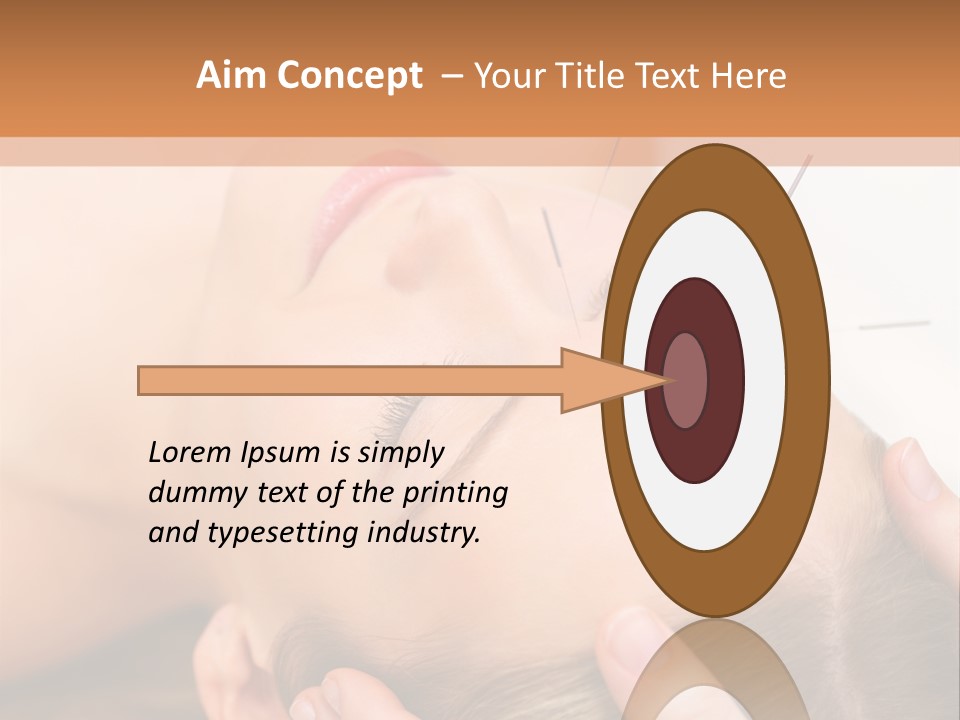 Postage Flag Cake PowerPoint Template