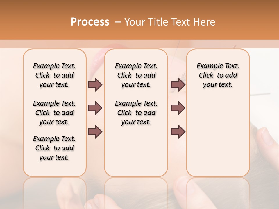 Postage Flag Cake PowerPoint Template