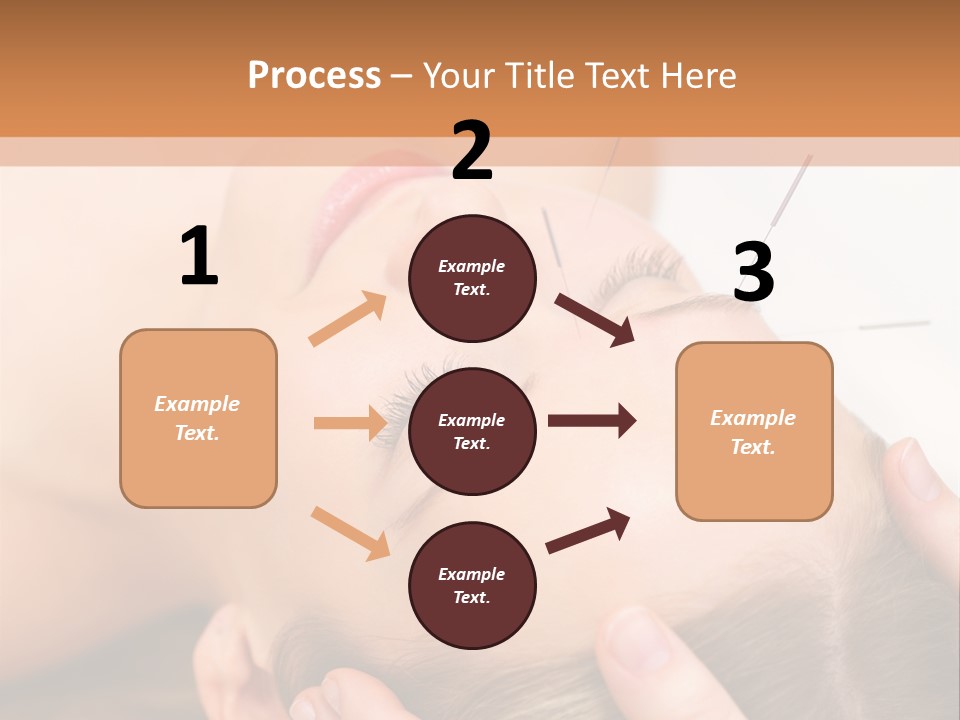 Postage Flag Cake PowerPoint Template