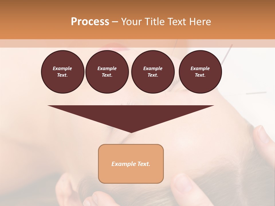 Postage Flag Cake PowerPoint Template