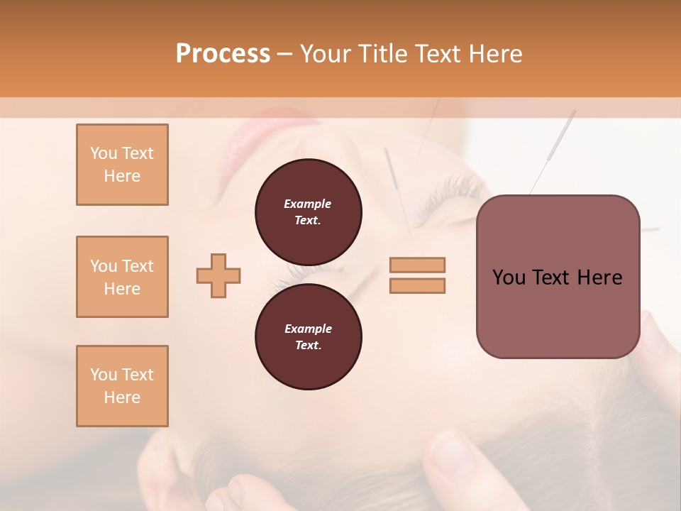 Postage Flag Cake PowerPoint Template