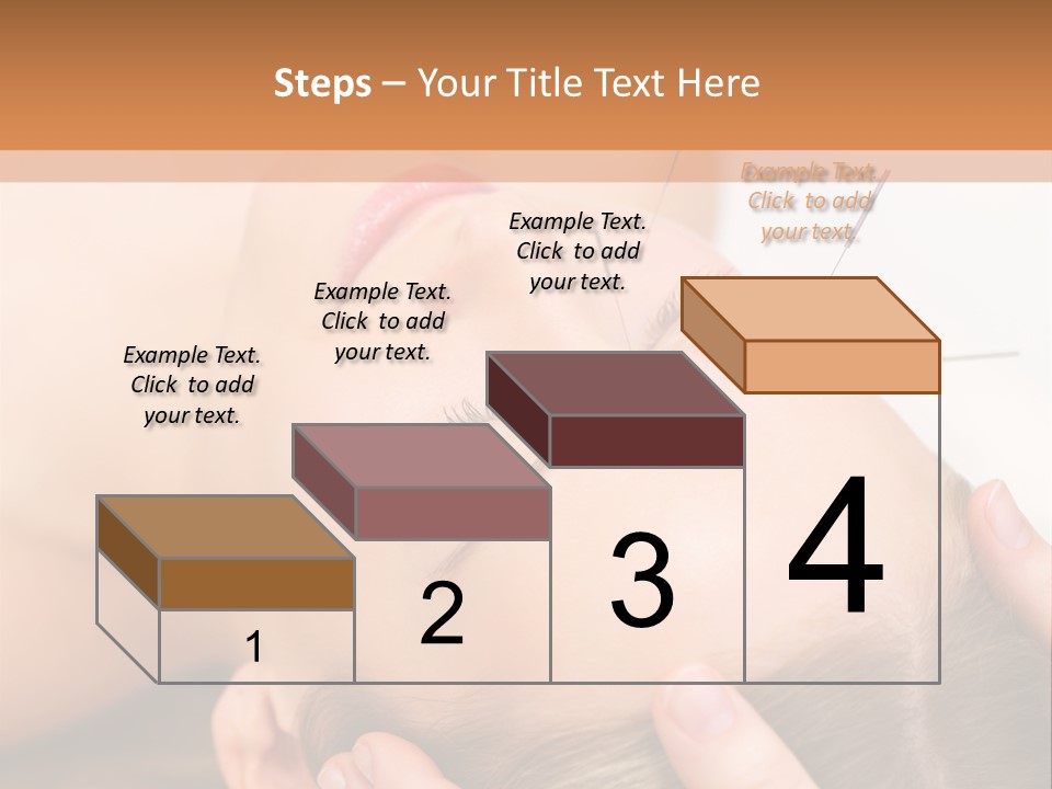 Postage Flag Cake PowerPoint Template