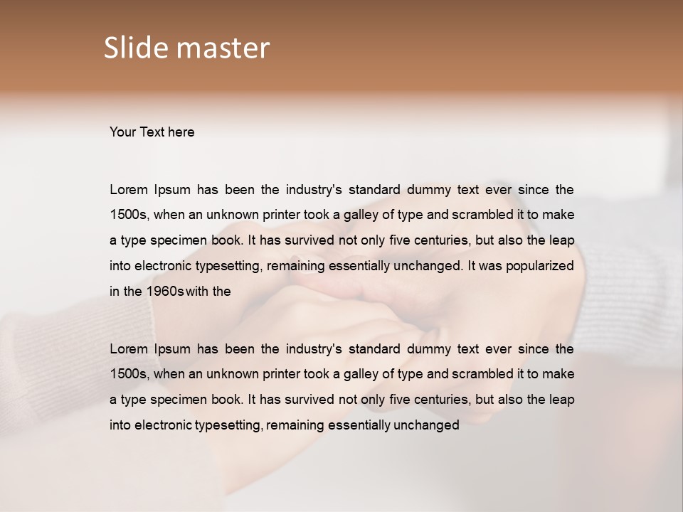 Chocolate Element Girl PowerPoint Template