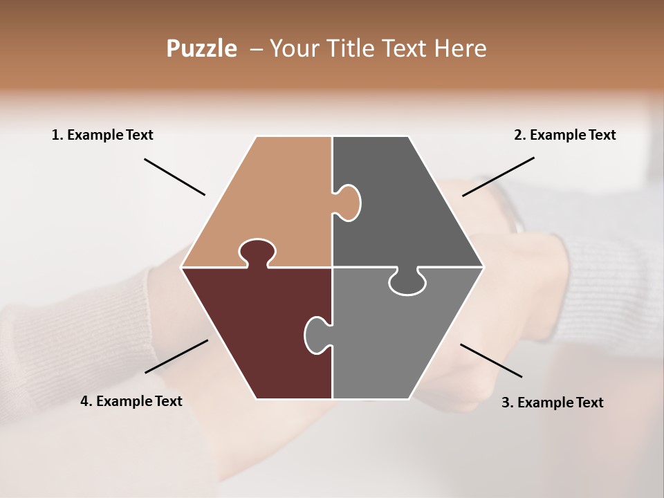 Chocolate Element Girl PowerPoint Template