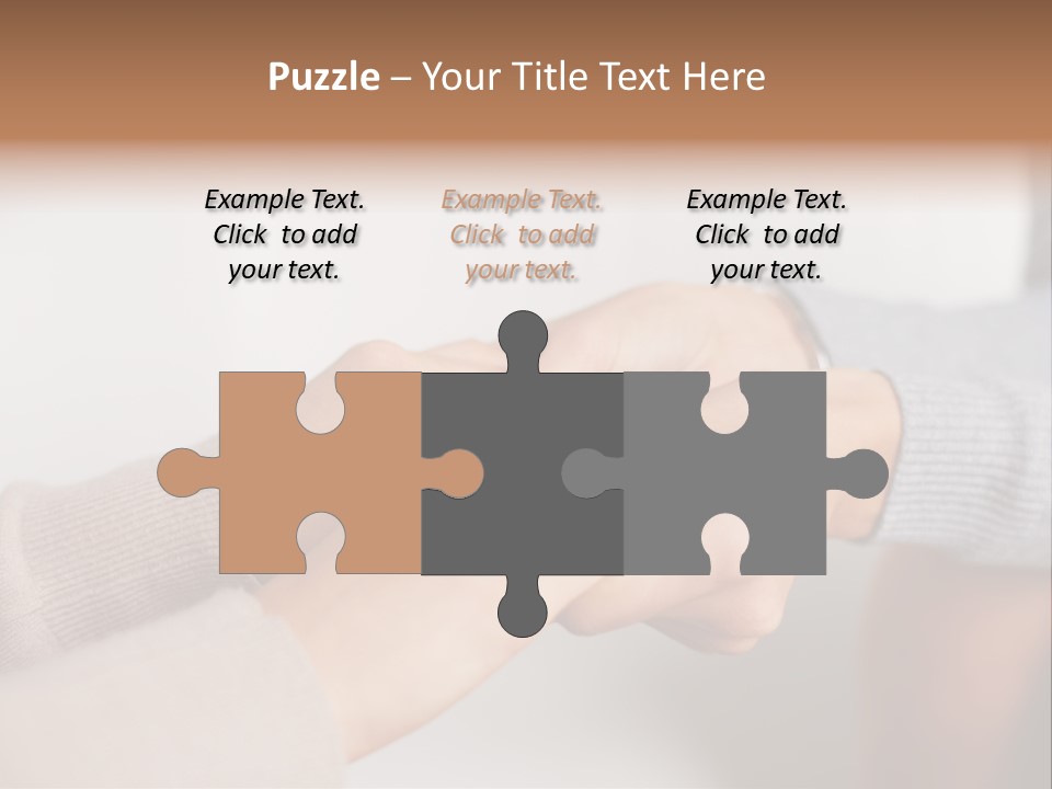 Chocolate Element Girl PowerPoint Template