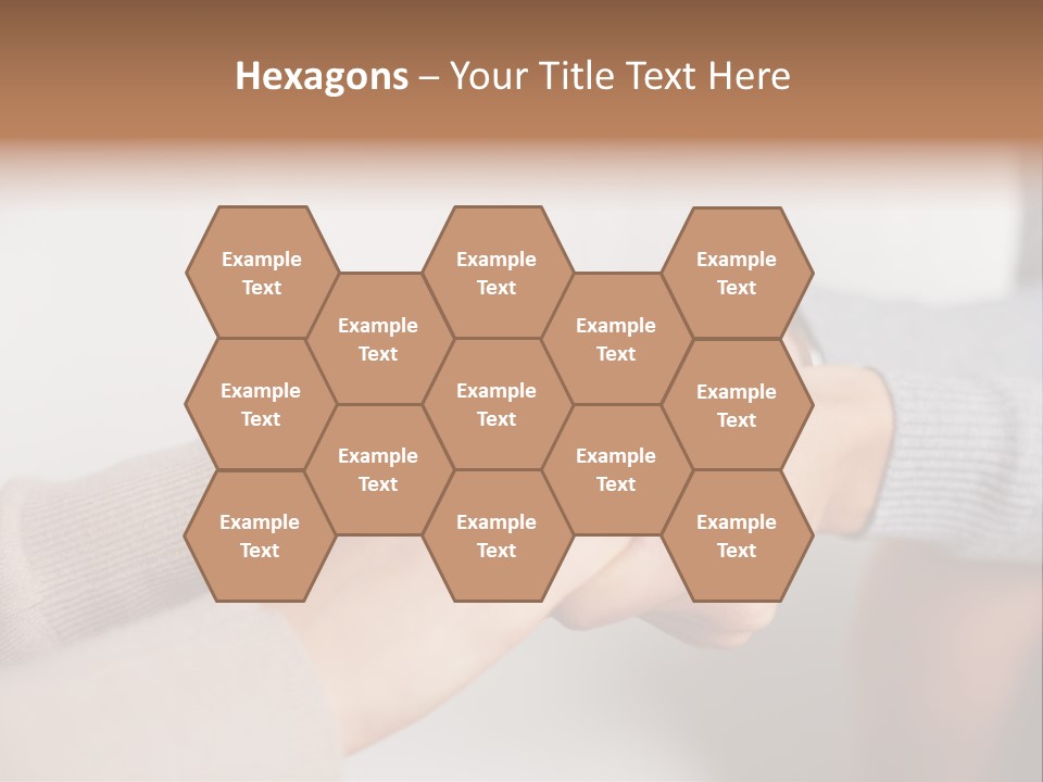 Chocolate Element Girl PowerPoint Template