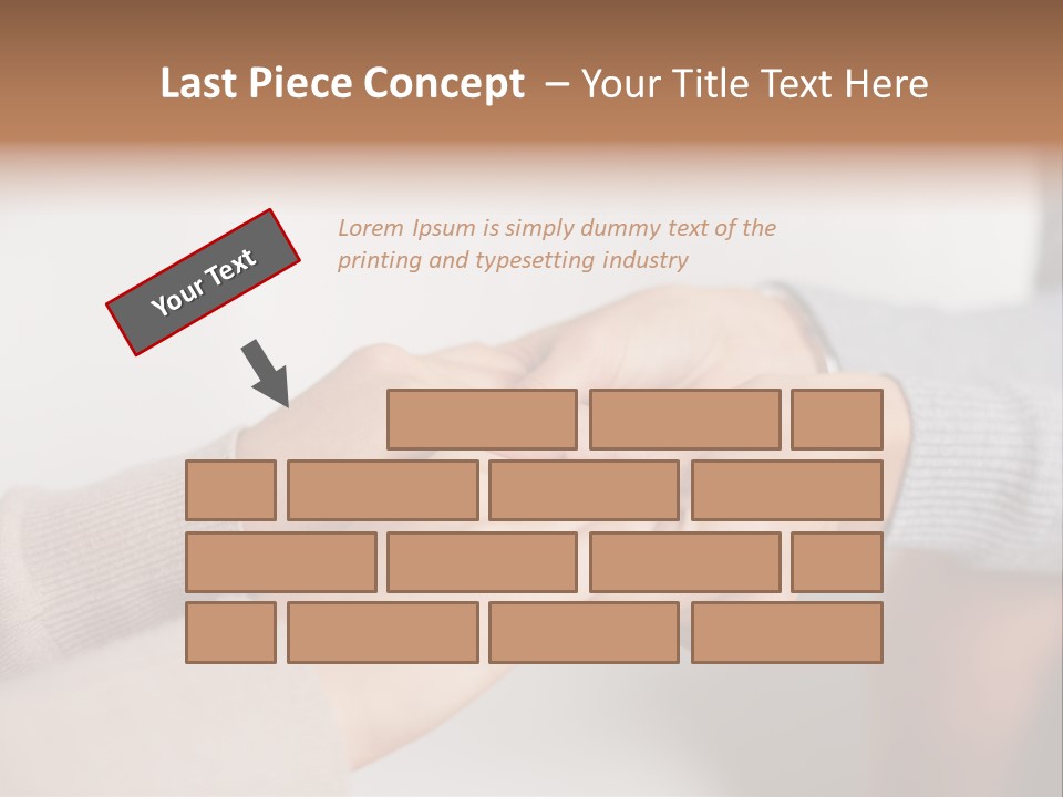 Chocolate Element Girl PowerPoint Template