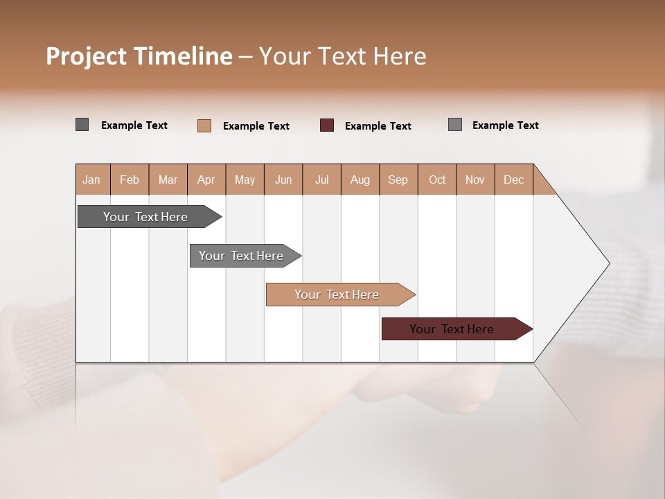 Chocolate Element Girl PowerPoint Template