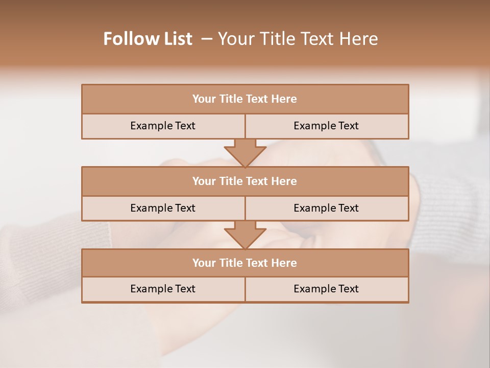 Chocolate Element Girl PowerPoint Template