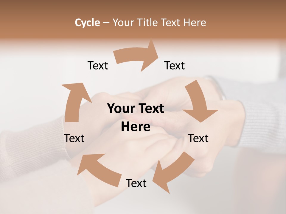 Chocolate Element Girl PowerPoint Template