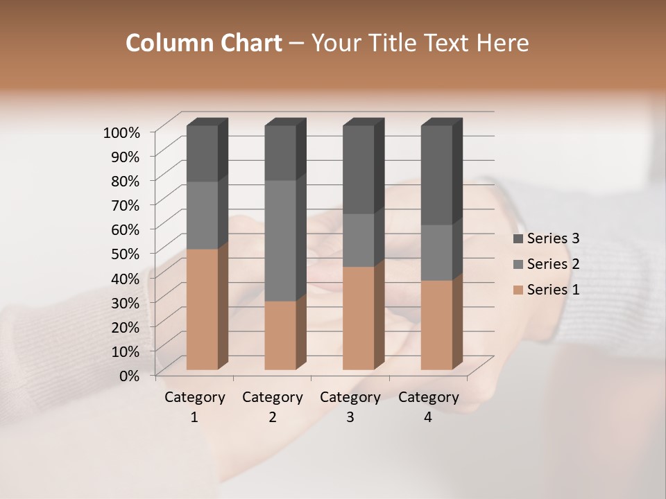Chocolate Element Girl PowerPoint Template