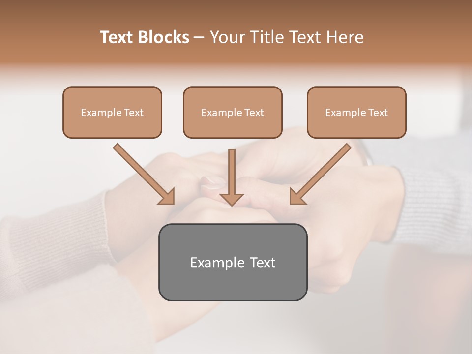 Chocolate Element Girl PowerPoint Template