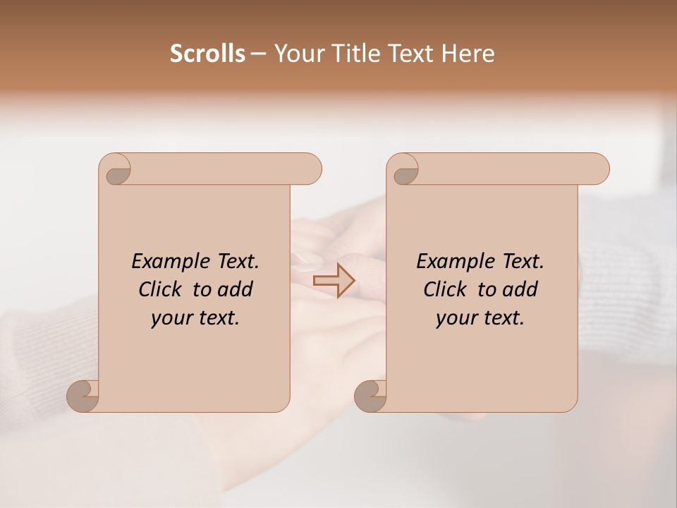 Chocolate Element Girl PowerPoint Template
