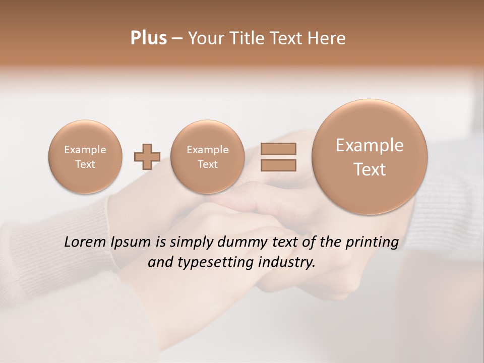 Chocolate Element Girl PowerPoint Template