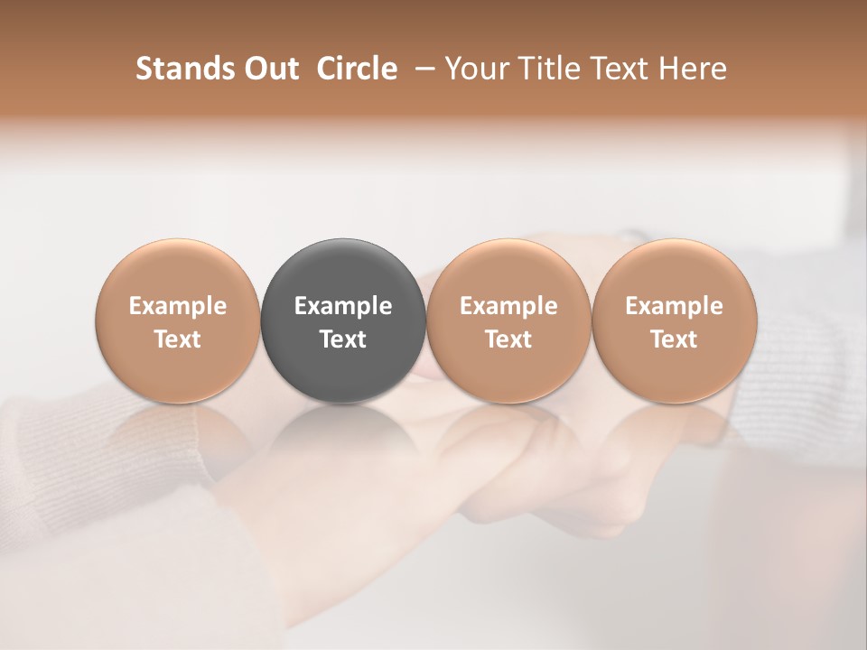 Chocolate Element Girl PowerPoint Template