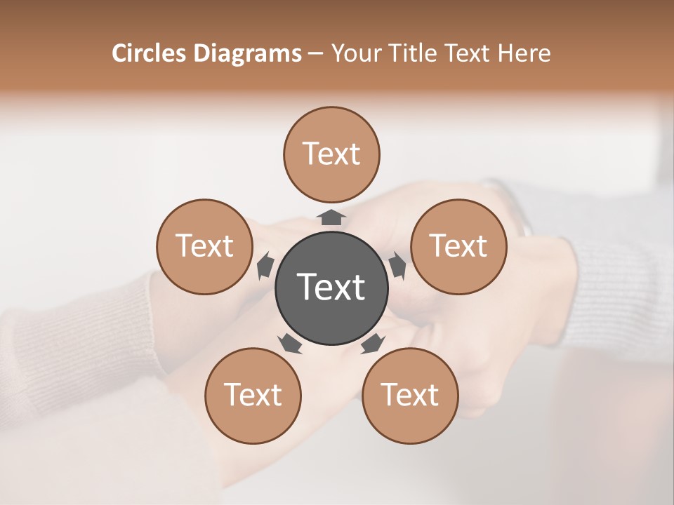 Chocolate Element Girl PowerPoint Template