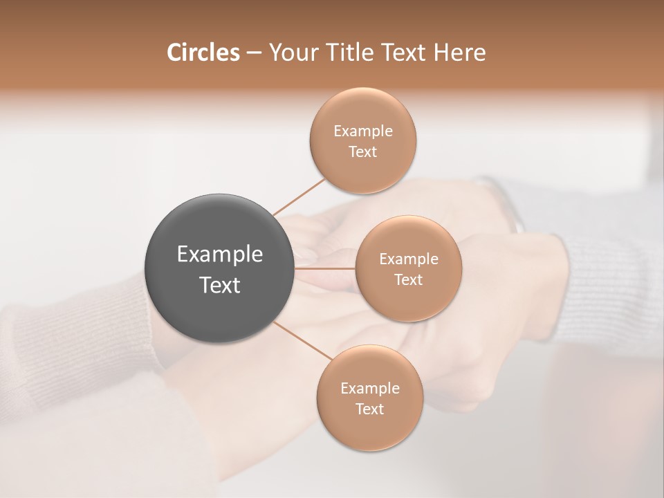 Chocolate Element Girl PowerPoint Template