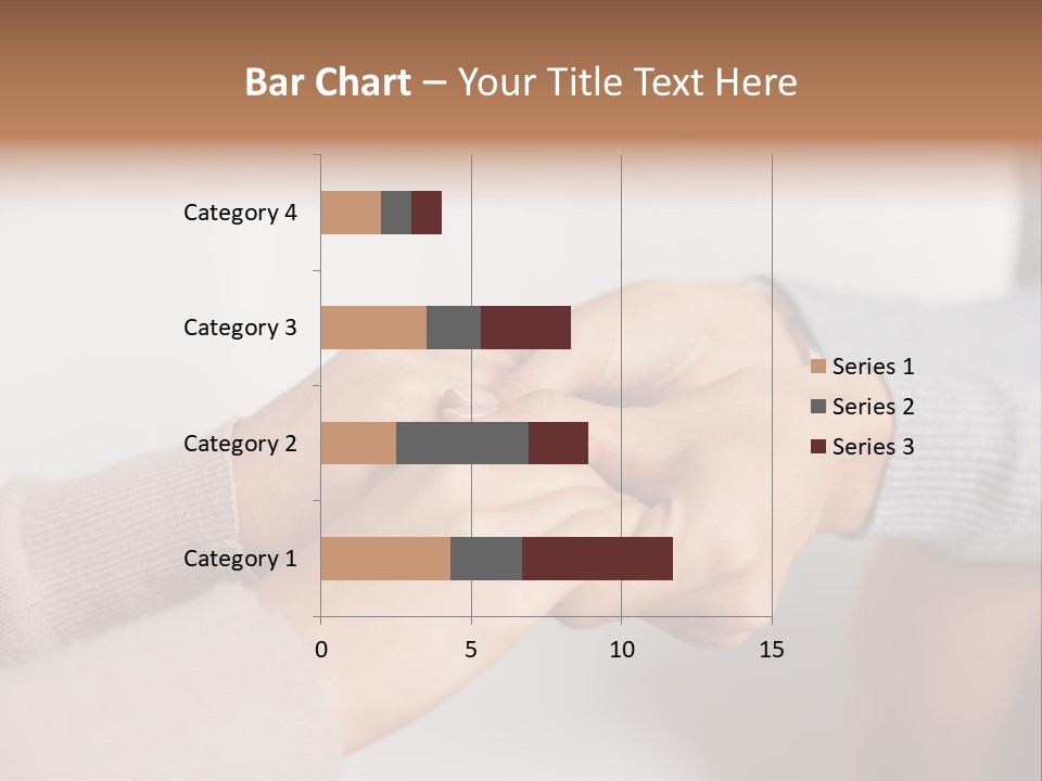 Chocolate Element Girl PowerPoint Template