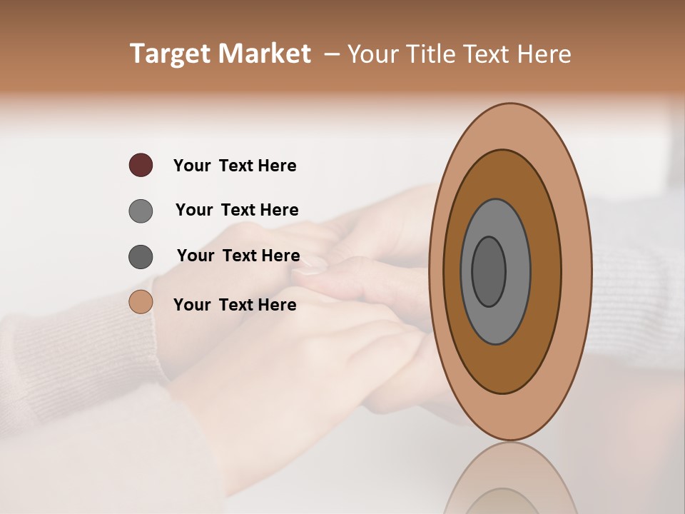 Chocolate Element Girl PowerPoint Template