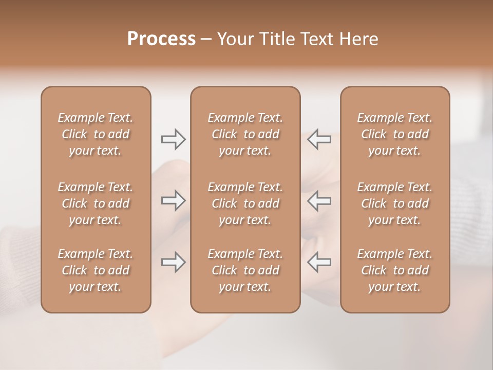Chocolate Element Girl PowerPoint Template