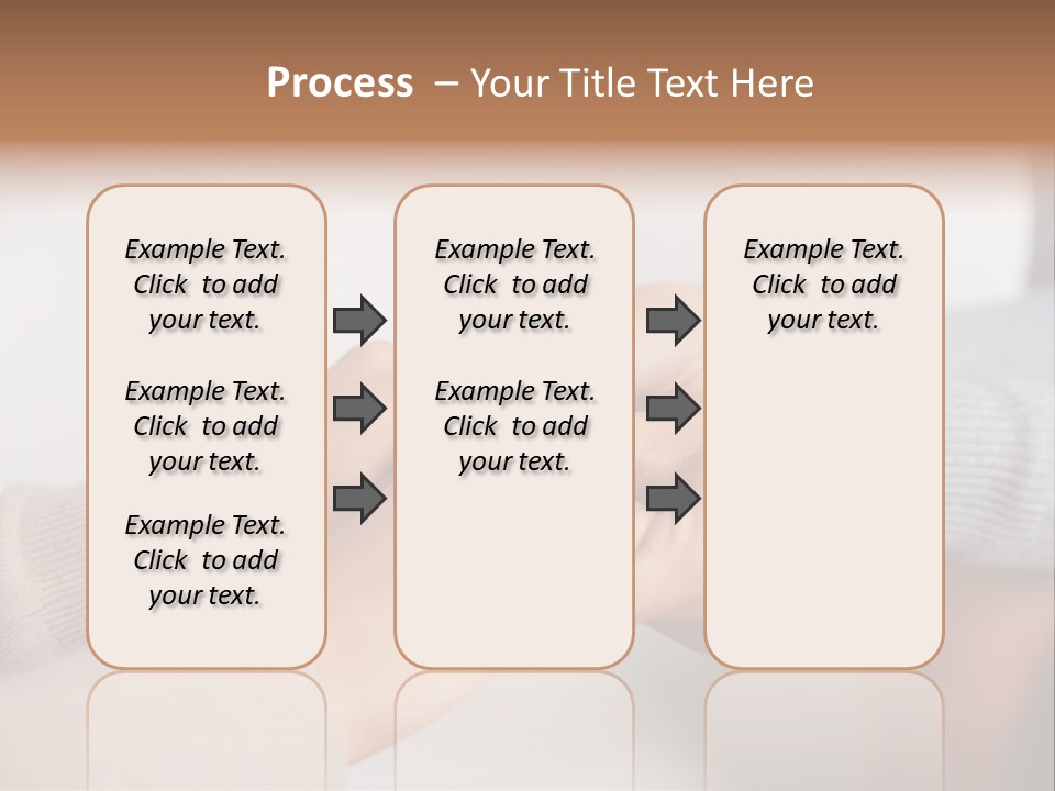 Chocolate Element Girl PowerPoint Template