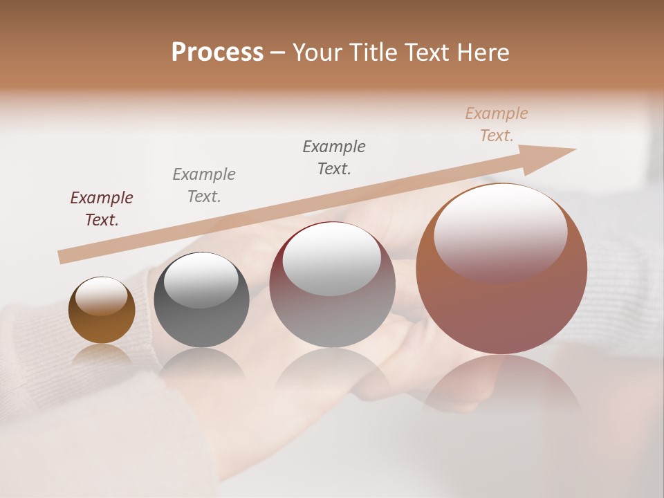 Chocolate Element Girl PowerPoint Template