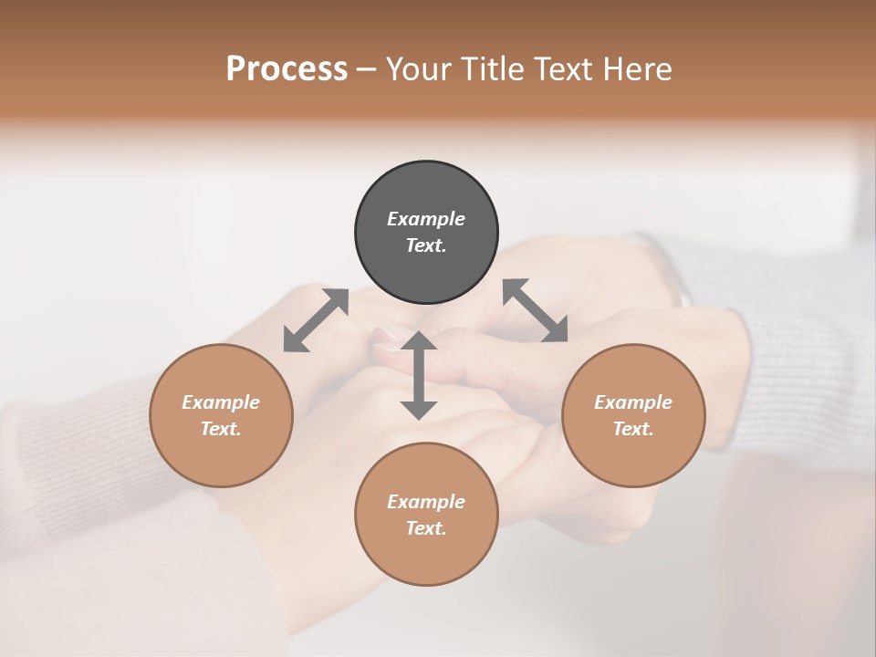 Chocolate Element Girl PowerPoint Template